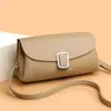 Bolso Nuevo para Mujer 2026: Bolso de Hombro y Cruzado, de Alta Gama, Sencillo, con Textura de Patrón de Lichi, Moderno y Versátil