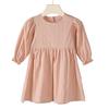 Vestido de Princesa Novo Estilo para Crianças Maiores, Estilo Europeu e Americano, Primavera e Verão, Algodão Puro, Classe A, Manga Longa, Alta Qualidade 2026