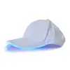 Sombrero luminoso LED sombrero casual para el sol parasol sombrero de Navidad luminoso de fibra óptica Halloween regalo fabricantes al por mayor