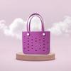 Bolso de Hombro para Mujer Eva Moda Bolso Cesta de Picnic Mini Bolso de Hombro de Compras de Verano Bolsa de Almacenamiento de Juguetes