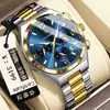 Relojes de Marca Suiza Venta Caliente Transfronteriza Cronógrafo Impermeable Luminoso Relojes para Hombre Transmisión en Vivo Comercio Exterior Modelos Calientes Dropshipping