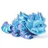 León de Impresión 3D Articulaciones Despertables Articulado Color Degradado Decoración de Escritorio Adornos Juguetes Nuevos Adornos de León para el Año Nuevo Chino