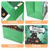Bolsa de Halloween de Tela No Tejida Transfronteriza Bolsa Tote de Bruja Calabaza Plegable para Comida Regalo Compras Regalo Bolsa de Almacenamiento