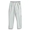 Calça Longa de Seda Gelada de Secagem Rápida Tamanho Grande para Homens, Esportiva Casual Outdoor Seda Gelada Alta Elasticidade Respirável Calça Longa, Unissex Corte Reto Solto Calça Esportiva