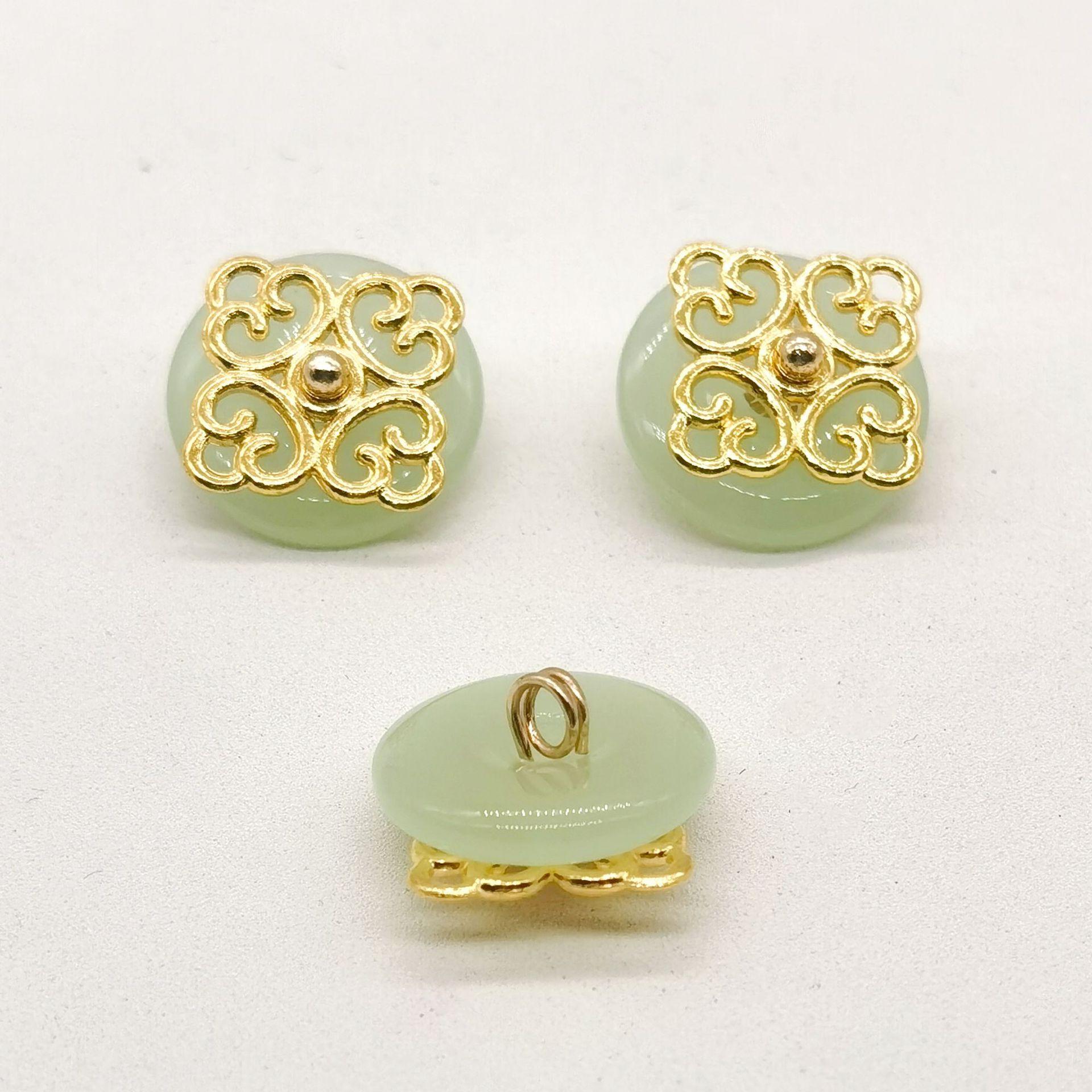 平安扣花托15mm