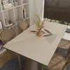 Jogo americano antiderrapante em couro sintético, estilo wabi-sabi japonês, à prova d'água, resistente ao calor, lavável, retangular, para uso doméstico como jogo americano de mesa de centro