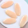 Parches de pasador ovalados de colores de caramelo degradado, materiales para fundas de teléfono y accesorios para el cabello DIY, venta al por mayor