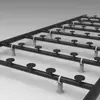 Sistema de aireación tipo disco, sistema de aguas residuales biofarmacéuticas, aireador de microporos resistente a la corrosión, directo de fábrica