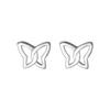 Pendientes de plata de ley 999 para mujer, nuevos pendientes de temperamento de nicho simple, pendientes de varilla para la oreja, pendientes de varilla para la oreja durante una semana