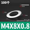 Arandela Acero Inoxidable 304 Arandela Plana Grande Redonda Engrosada Metal Tornillo Mesón M2M3M4M5-M30