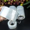 Película de Envoltura de Polietileno Película de Envoltura para Llevar Película para Verduras Atadas 4cm Entorno de Supermercado Película de Atar para Verduras Ecológica Paquete Pequeño de Rollo Manual Película de Atar