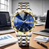 Calendario Dual Nuevo Reloj para Hombre Negocios Estilo de Alta Gama Moderno Esfera Grande Luminoso Reloj de Cuarzo Fabricante Venta al por Mayor