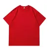 Conjunto de Algodón Puro 220g Camiseta 300g Pantalón de Chándal de Cinco Puntos Unisex Casual Deportivo Conjunto de Dos Piezas Conjunto Corto de Verano