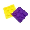 Herramientas DIY para Hornear Molde de Silicona para Paletas de Chocolate Molde para Dulces de Corazón y Flor
