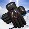 Luvas de Algodão Masculinas de Inverno, Quentes e de Veludo, Antiderrapantes, Estilo Coreano, Itens de Segurança para Ciclismo, Luvas Anticongelantes para Exterior, Quentes e à Prova de Frio