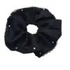 Diseño de Nicho Nuevo 2026 Adorno de Encaje Forma Irregular de Diamante Coletero Atmósfera de Alta Gama Lazo para el Cabello Accesorio para el Cabello