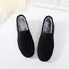 Jinbukang Nuevos Zapatos de Algodón Cálidos Forrados de Polar Invierno 2026 Estilo Coreano Modernos Versátiles para Conducir Casuales Mocasines