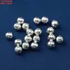 Plata de Ley Irregular Tubo Redondo de Plata Roto Anillo de Carrera Accesorios de Cuentas Plata Lisa Blanco Eléctrico Mini DIY Accesorios de Cuentas Hechos a Mano