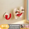 Estante para Chanclas con Ventosa para Baño, Estante para Secar Zapatos Montado en la Pared sin Taladrar, Solución de Almacenamiento para el Baño
