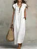Sitios Web Independientes Europeos y Americanos Amazon Aliexpress Vestido Largo de Verano y Primavera 2026 con Mangas Acampanadas Estilo Bohemio