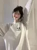 Camiseta de Manga Larga de Moda Versátil con Empalme de Color Contrastante Estilo Ins Casual para Mujer 2025 Nuevo Diseño de Rayas Top Casual