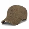 Chapéu Masculino Inverno Meia-idade e Pai Velho Beisebol Boné Espessado Quente Proteção Ear Cap Outdoor All-match Old Man Cap