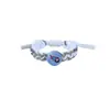 Pulseira Naruto Sharingan Unissex Trançada Acessórios Periféricos de Anime Estilo Casal Pingente Substituível
