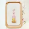 Nuevo Estilo Año del Caballo Estilo Chino Tíbet Borla Colgante Pequeño Cadena para Teléfono Encanto para Bolso DIY Brocado Song Accesorio Decorativo Pequeño
