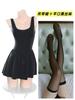 Vestido de Yoga tipo slip para uso diario, Sexy lencería sin entrepierna con cremallera, Deseo puro, No es necesario quitarlo, Atractivo, Artículo de distribución popular