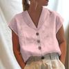 Amazon Wish Aliexpress 2022 Nova Roupa Europeia e Americana Manga Curta Cor Lisa Slim Gola Alta Camisa para Mulheres