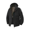 Jaqueta de Algodão Masculina Estilo Casal Jaqueta de Esqui Roupas de Algodão Inverno Espessada Aquecimento Exterior Impermeável à Prova de Vento Jaqueta de Casaco Masculino