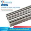 304 dente longo Parafuso de haste através de 201 parafuso de rosca completa 1 m M3/M4/M5/M6M8M10M12 barra de dente de aço inoxidável