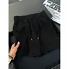 Pantalones cortos deportivos texturizados para hombre estilo americano para exteriores, ropa de verano para exteriores, pantalones de playa de marca de moda, shorts holgados casuales de longitud de cuarto