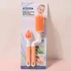 Cepillo para Biberones de Silicona Transfronterizo para Bebés, Cepillo Limpiador de Tetinas de Biberones para Bebés, Juego de 2 Piezas, Cepillo para Popotes Infantiles, Cepillo para Tazas de Leche