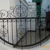 Valla metálica estilo europeo valla de hierro forjado valla de ingeniería de hierro valla protectora de hierro forjado valla