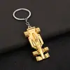 Llavero de Carreras F1 Regalo Coche Regalo Creativo Regalo de Negocios Colgante de Metal Tridimensional Encanto Modelo Al Por Mayor