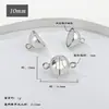 Prata Esterlina S925 Fecho Magnético Esférico Acessórios para Joias Artesanais DIY Conector de Fecho Magnético para Colar Pulseira