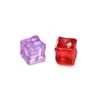 Cubos de Gelo Luminosos de Acrílico Cubos de Gelo Coloridos Artificiais Estéreo Venda por Atacado Microscópicos Props DIY Acessórios para Joias Artesanais