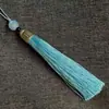 Flor de Mano de Buda con Borla Exquisitas Perlas Nudo Chino Colgante Broche Hanfu Borla de Hanfu Bolsita de Borlas Funda de Teléfono con Borla