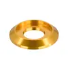 Arandela de aleación de aluminio con cabeza semiredonda, arandela para tornillo de cabeza avellanada ranurada anodizada en dorado m2m2.5m3m4m5m6m8