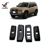 Marco de Botón Especial para Control de Elevación de Vidrio de Ventana Modificado para Toyota 24 Prado Lc250