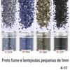 Decoração de bola para festa musical brilhante transfronteiriça, decoração de cabelo, maquiagem, lantejoulas para unha de 1 mm, pó de glitter, pacote de kg