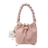 Bolsas Retro Populares de Este Año 2025 Bolsos Nuevos para Mujer Otoño Casual Bolso Cruzado con Cadena Elegante y Moderno Bolso Cubo