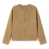 Casaco Retro Preguiçoso Solto com Patchwork Floral Nanxia para Mulheres, Blusa Tendência Novo Estilo Primavera