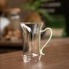 Taza de Té de Vidrio Resistente al Calor con Taza de Té Verde con Forma Vaso de Agua de Vidrio Especial para Casa de Té Alto Valor de Color Oficina Hogar Té