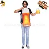 Disfraz de carnaval de festival de cerveza para adultos, fiesta de cosplay, ropa para botella de cerveza