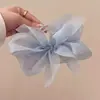 Pinza de Agarre Negra Grande Irregular para el Cabello Pinza de Tiburón Pinza de Agarre para el Cabello de la Cabeza de las Mujeres Estilo Ins