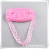 Renda elástica de poá DIY acessórios de vestuário decoração de roupas bordado acessórios de renda solúveis em água