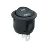 Interruptor Certificado Tuv Kcd1 Três Pinos Duas Posições Impresso Sem Desligar Preto Rocker Interruptor de Energia 3A 250V