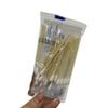 Paquete de 20 Kit de Primeros Auxilios con Cierre Sellado Accesorios Bastoncillo para Oído Bastoncillo Desengrasante de Cabeza Única Bolsa de Bastoncillos de Algodón Desechables Bastoncillo de Algodón